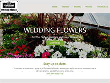 Tablet Screenshot of pendletons.com